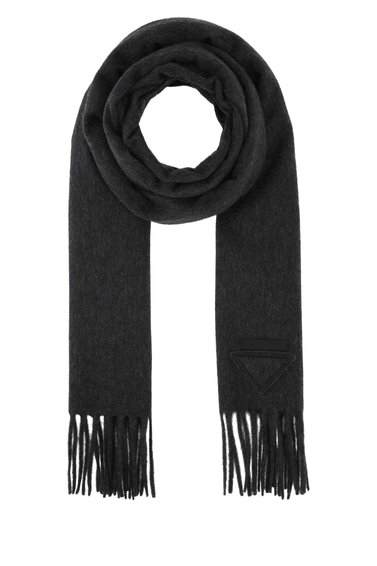 Charcoal Cashmere Scarf F0480 Exterior: Sciarpe E Foulard