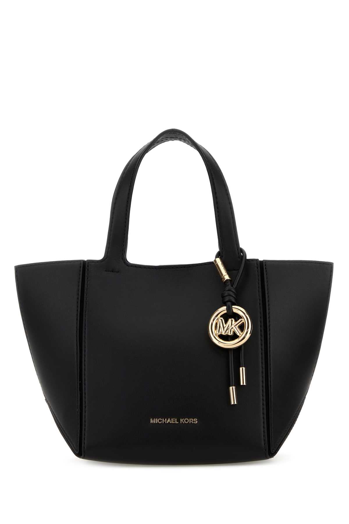 Black Leather Jordi Handbag Cow Borse A Mano
