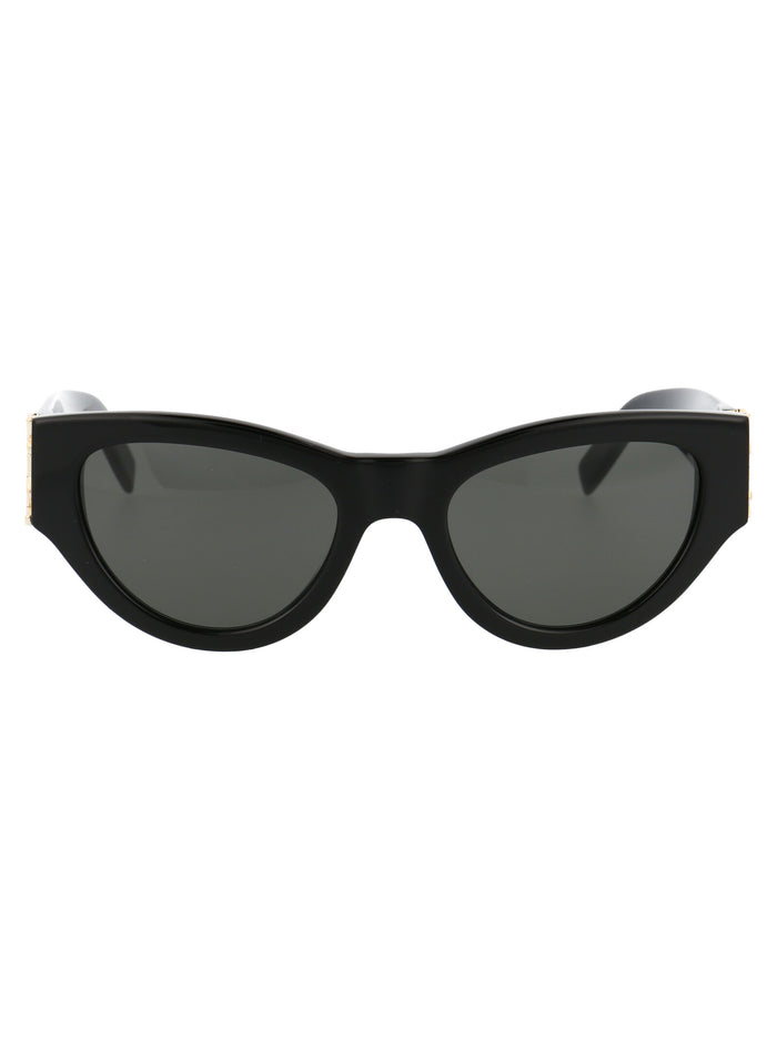 Sl M94 001 Black-black-grey Acetate Sunglasses