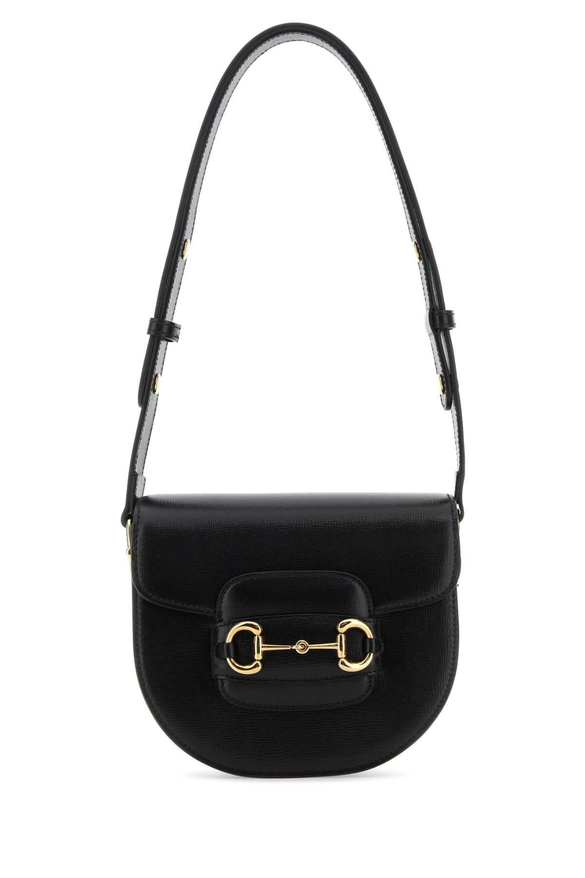 Black Leather Mini Gucci Horsebit 1955 Shoulder Bag 1000 Borse A Mano