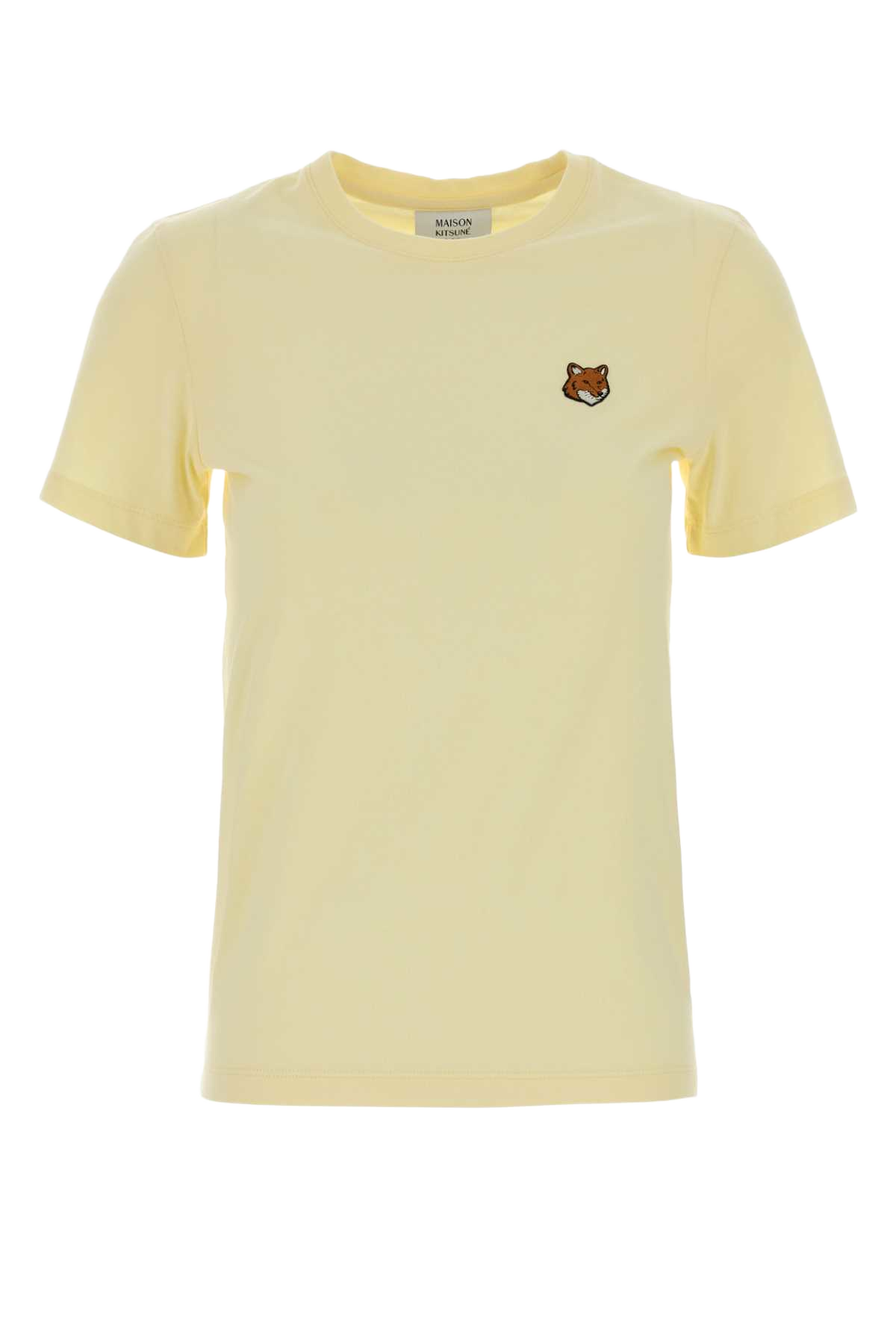 Yellow Cotton T-Shirt Pastelyellow