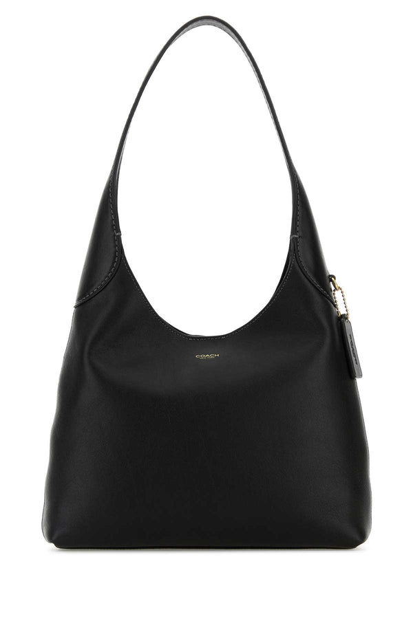 Coach New York Shoulder 100% cow leather shoulder bag in black