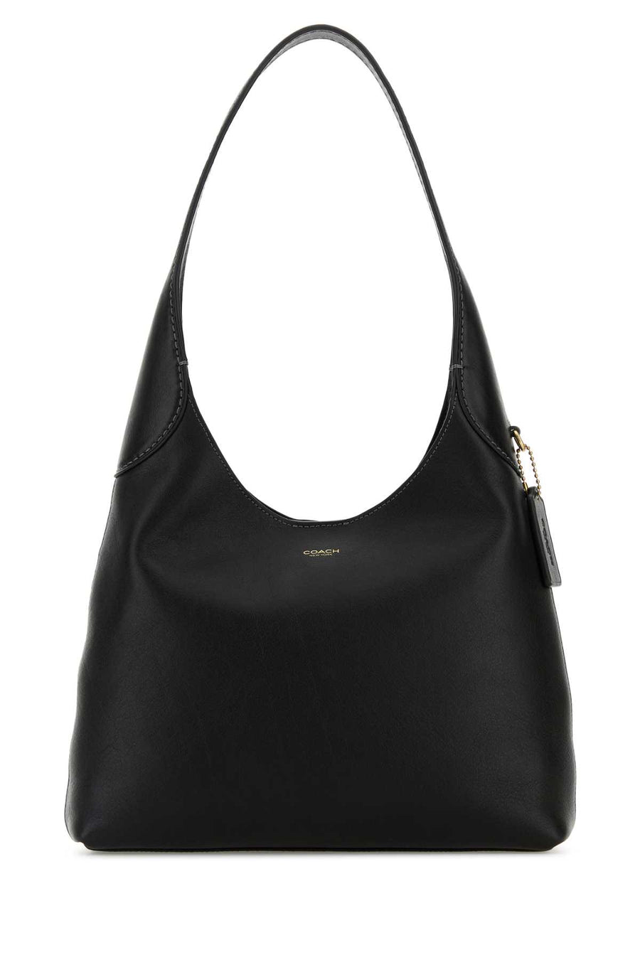 Coach New York Shoulder 100% cow leather shoulder bag in black