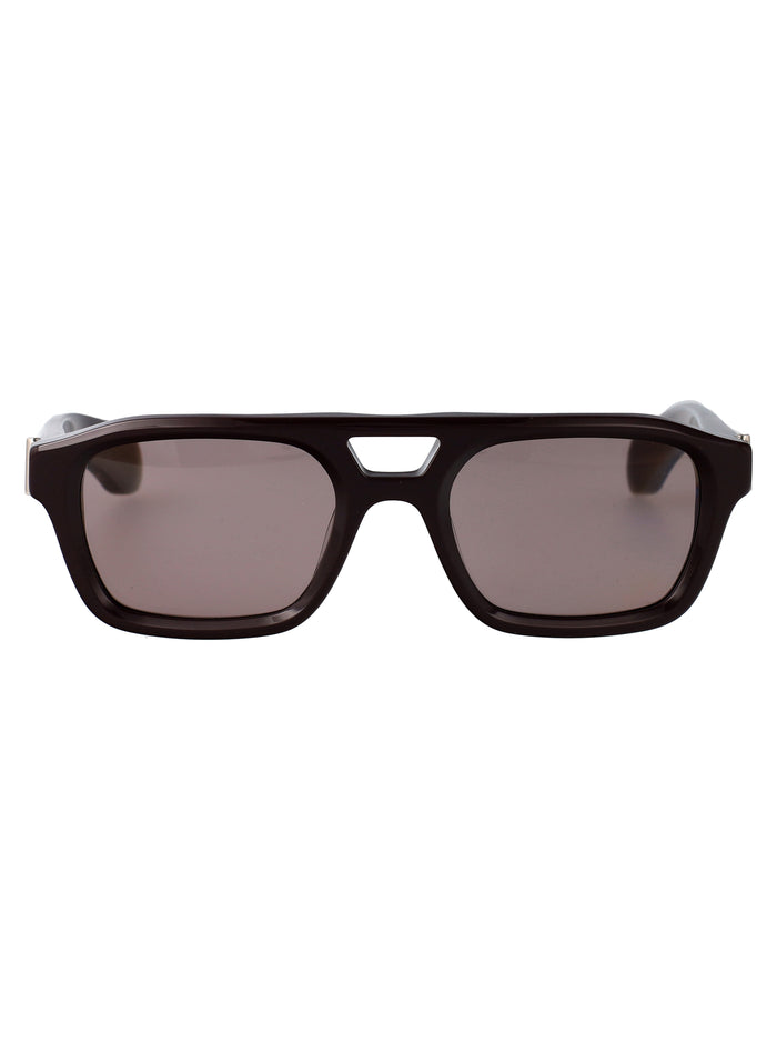 Am0505s Violet-violet-brown Recycled Acetate Sunglasses