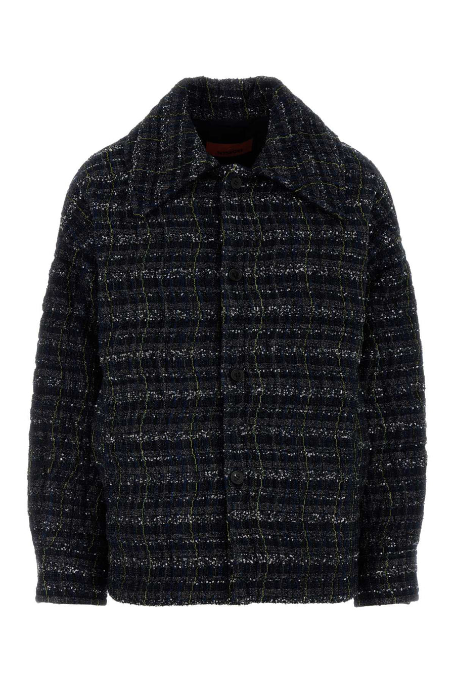 Missoni Over Exterior: 63% Viscose jacket in navy