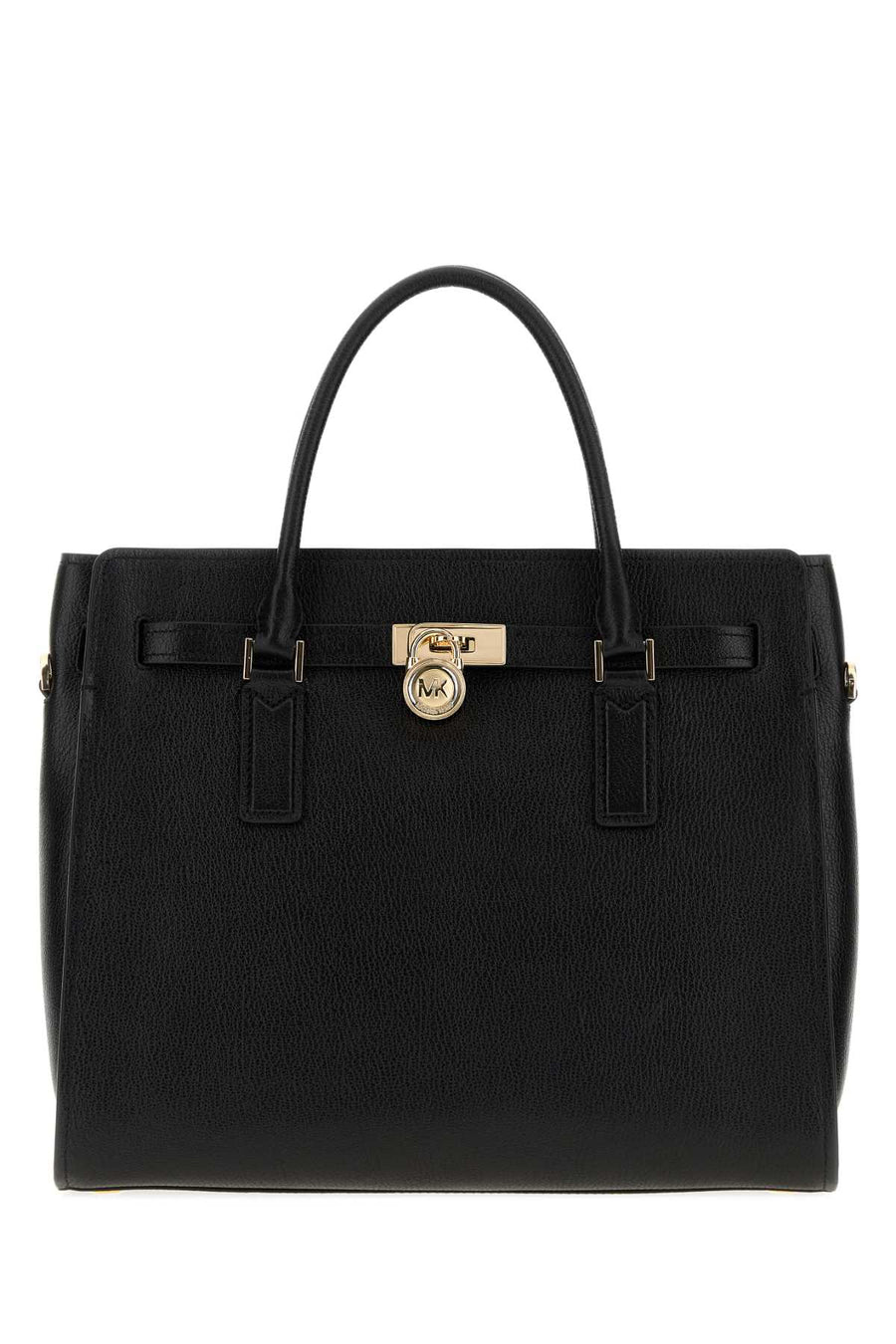 Michael By Michael Kors Satchel Exterior: 100% Leather top handle bag in black