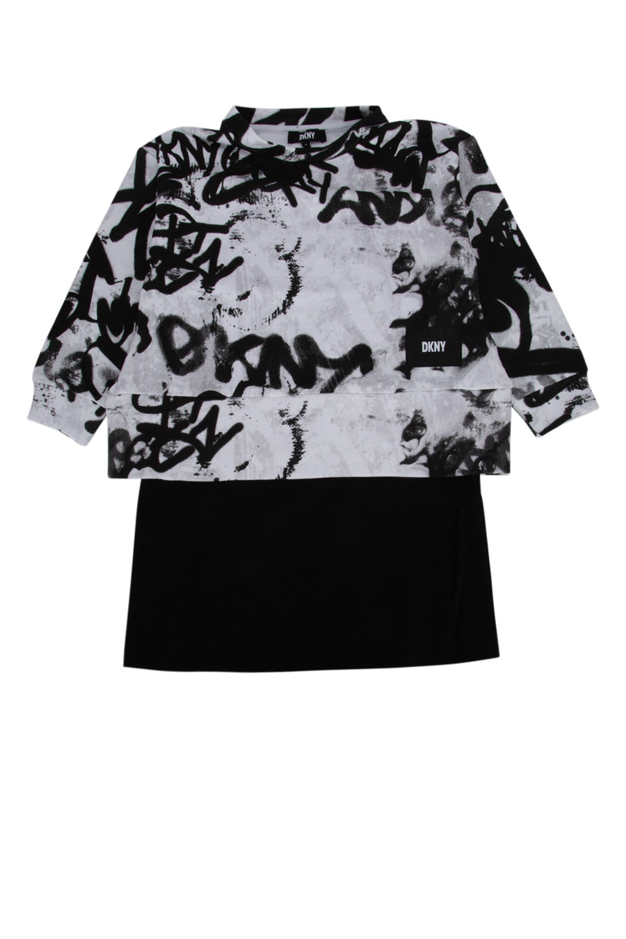 Dkny Junior 100% Cotton dress in multicolor