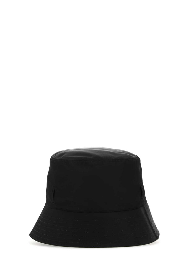 Prada CAPPELLO Exterior: 100% Re-Nylon; Lining: 100% Re-Nylon bucket hat in black