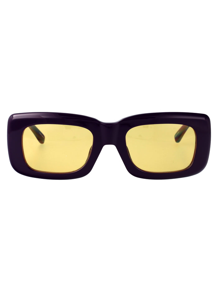 Marfa Purple/sulver/yellow Acetate Sunglasses
