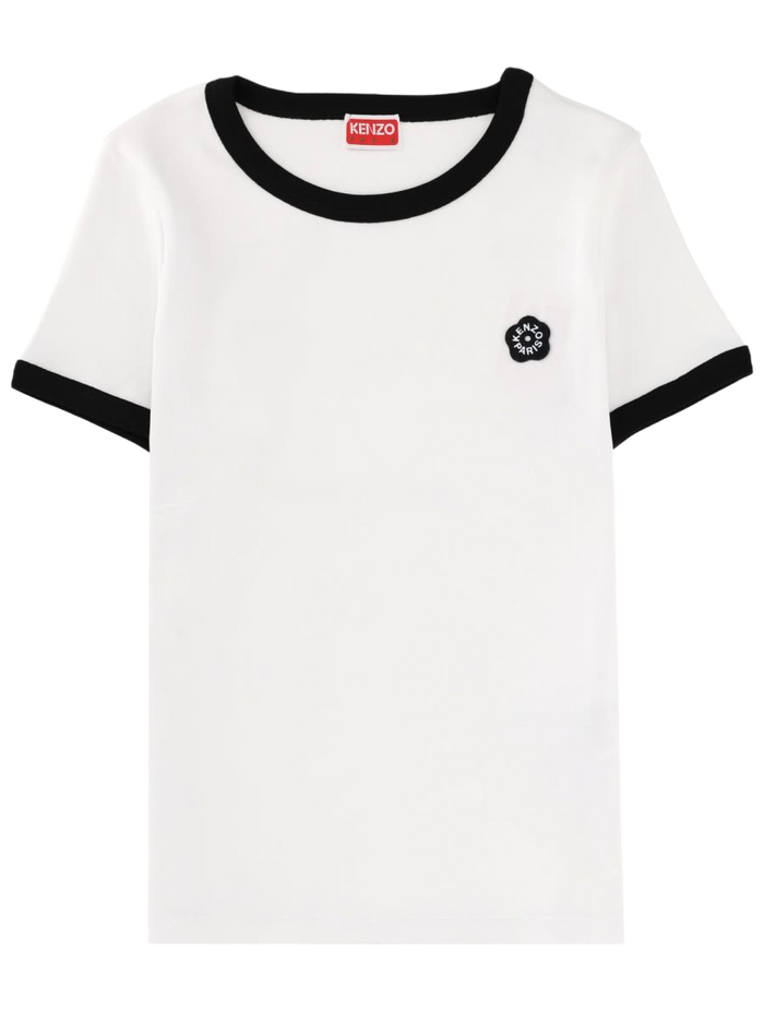 Boke Flower 2.0 T-Shirt White Cotton Elastane T-shirts