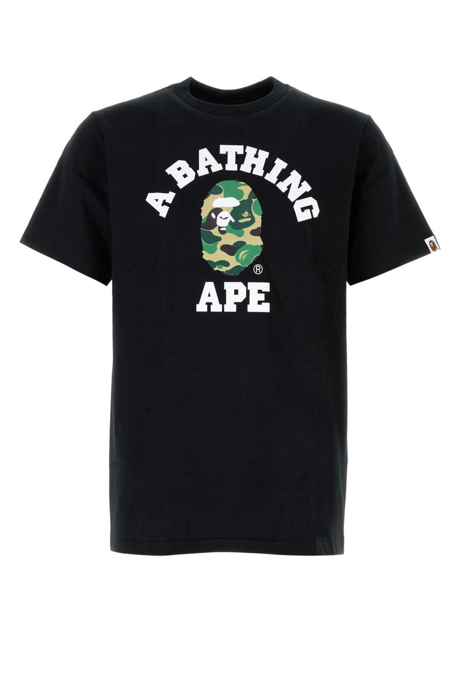 Bape Camo 100% Cotton t-shirt in black