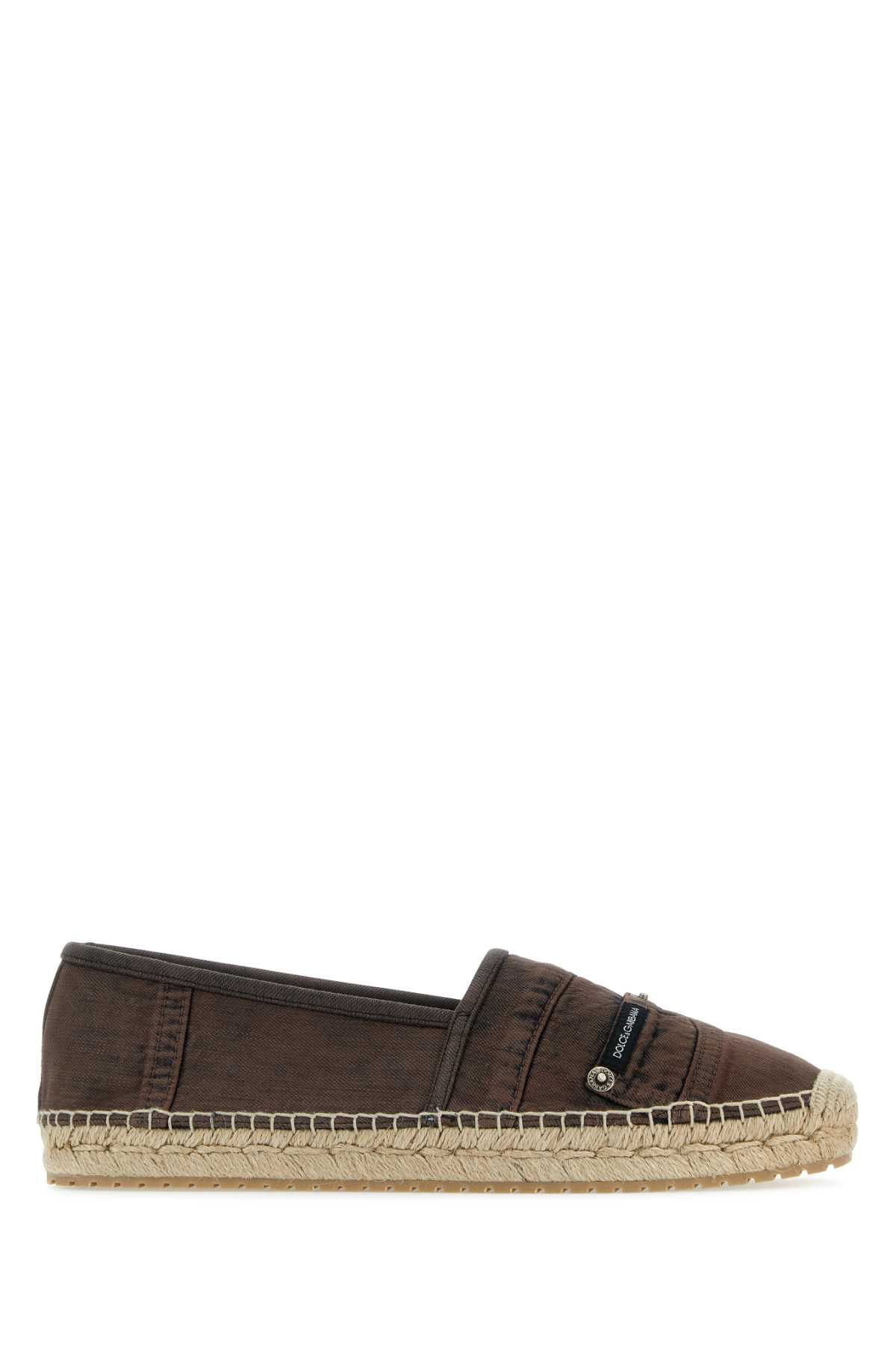 A50502ak182 80047 Marrone Espadrillas