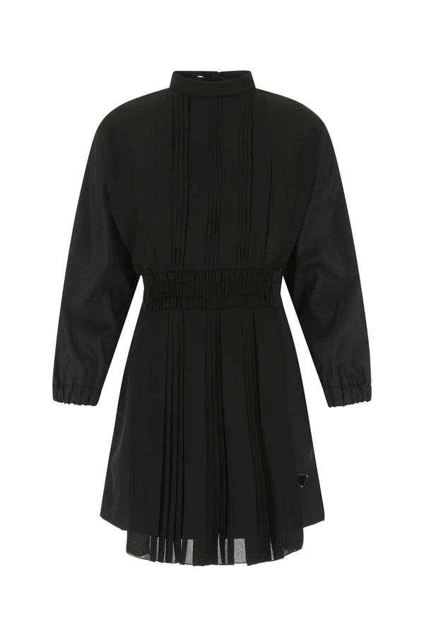 Prada Exterior: 100% Polyester dress in black