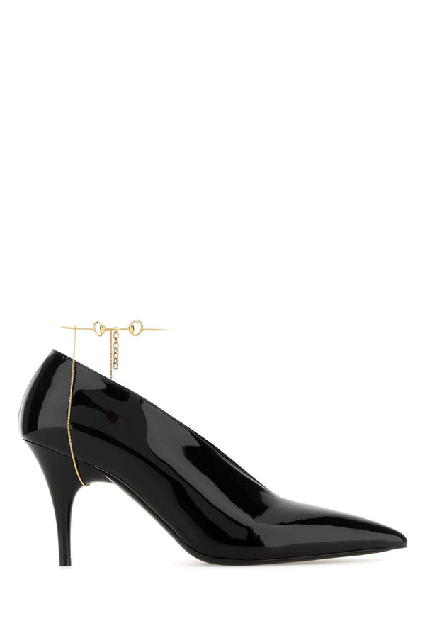 Gucci Exterior: 100% Leather pump in black