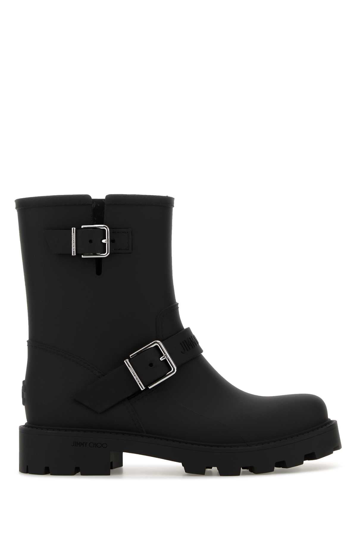 Black Tpu Metal Stivali