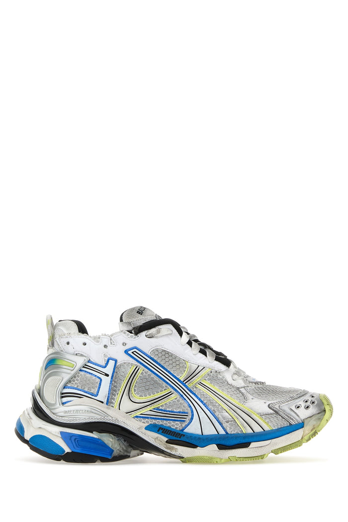 772774w3rmu 9074 Whiteyellowblue Cotton / Sole: Rubber Sneaker