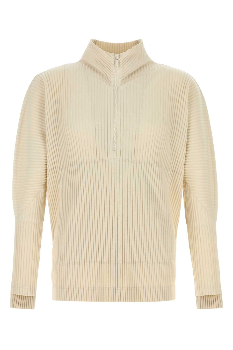 Homme Plisse' Issey Miyake Colors 100% Polyester sweater in beige