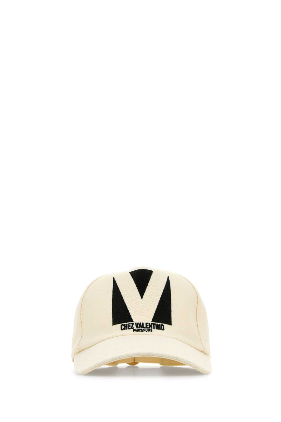 Valentino Garavani Chezmaison 100% cotton baseball cap in beige