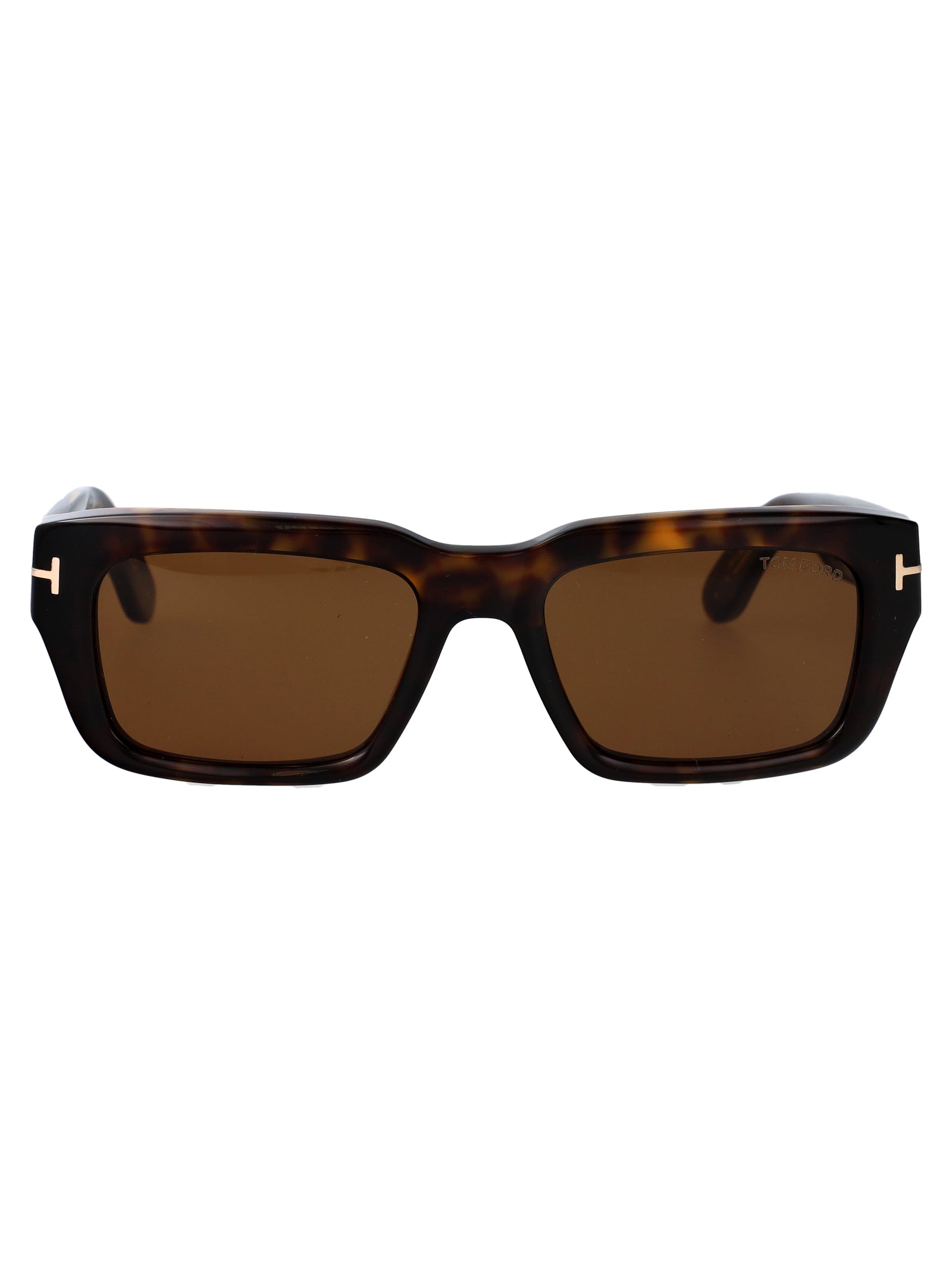 Ft1200 01e Nero Lucido / Marrone Acetate Sunglasses