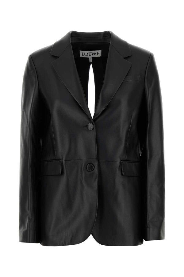 Loewe Exterior: 100% Lamb blazer in black