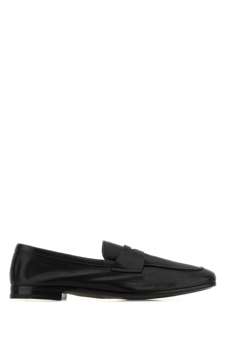 Prada Exterior: 100% Ovine leather loafer in black