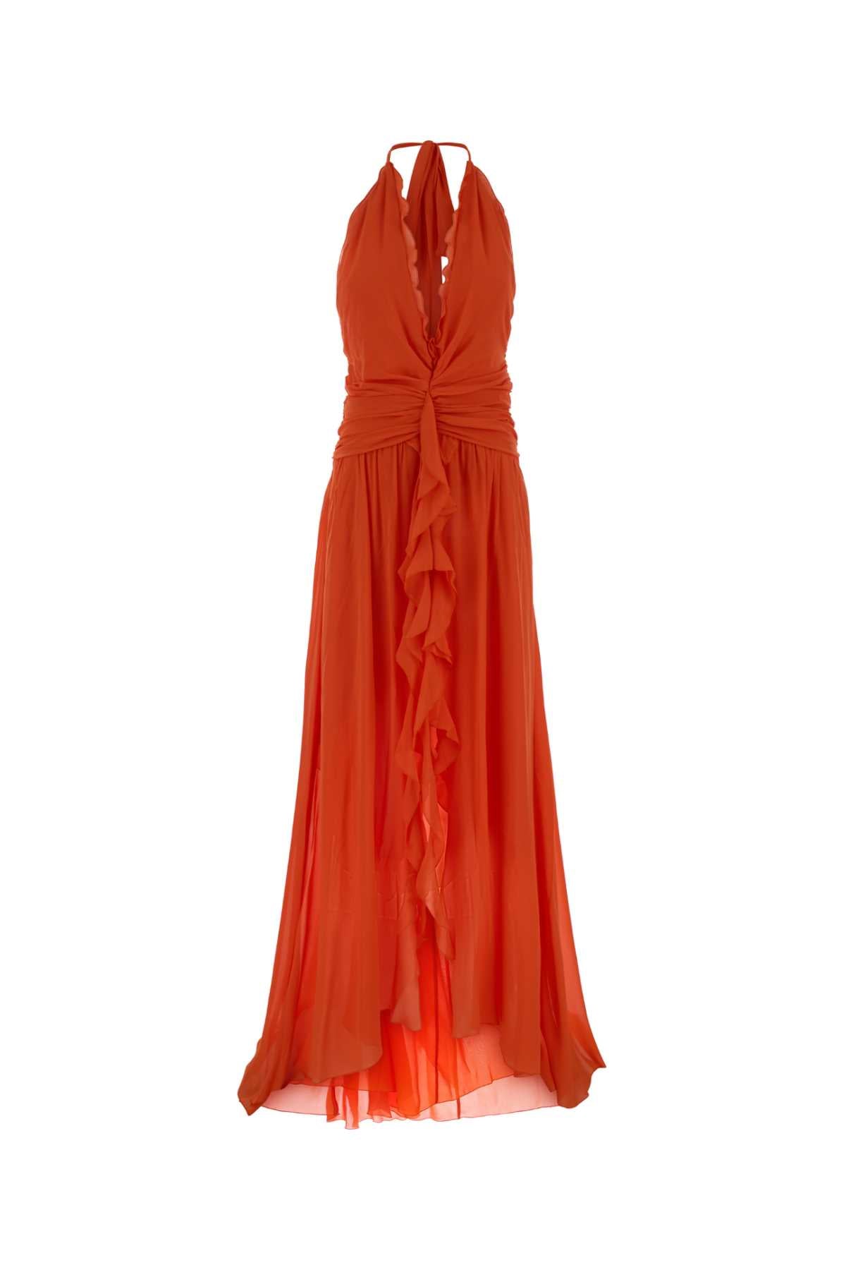 Orange Abiti Lunghi