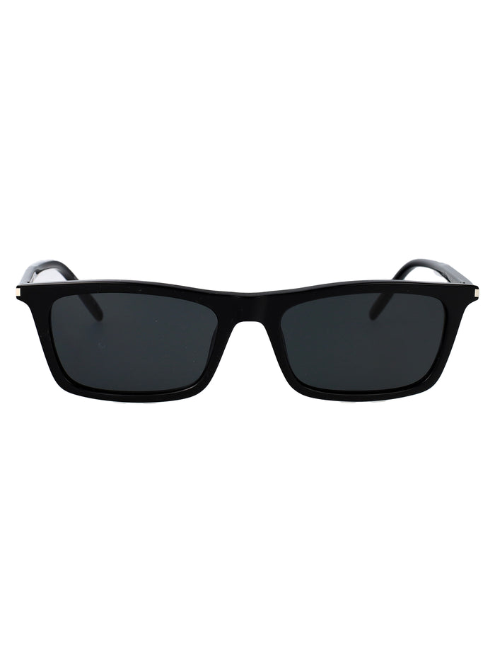 Sl 890 Betty Thin Black-black-black Acetate Sunglasses