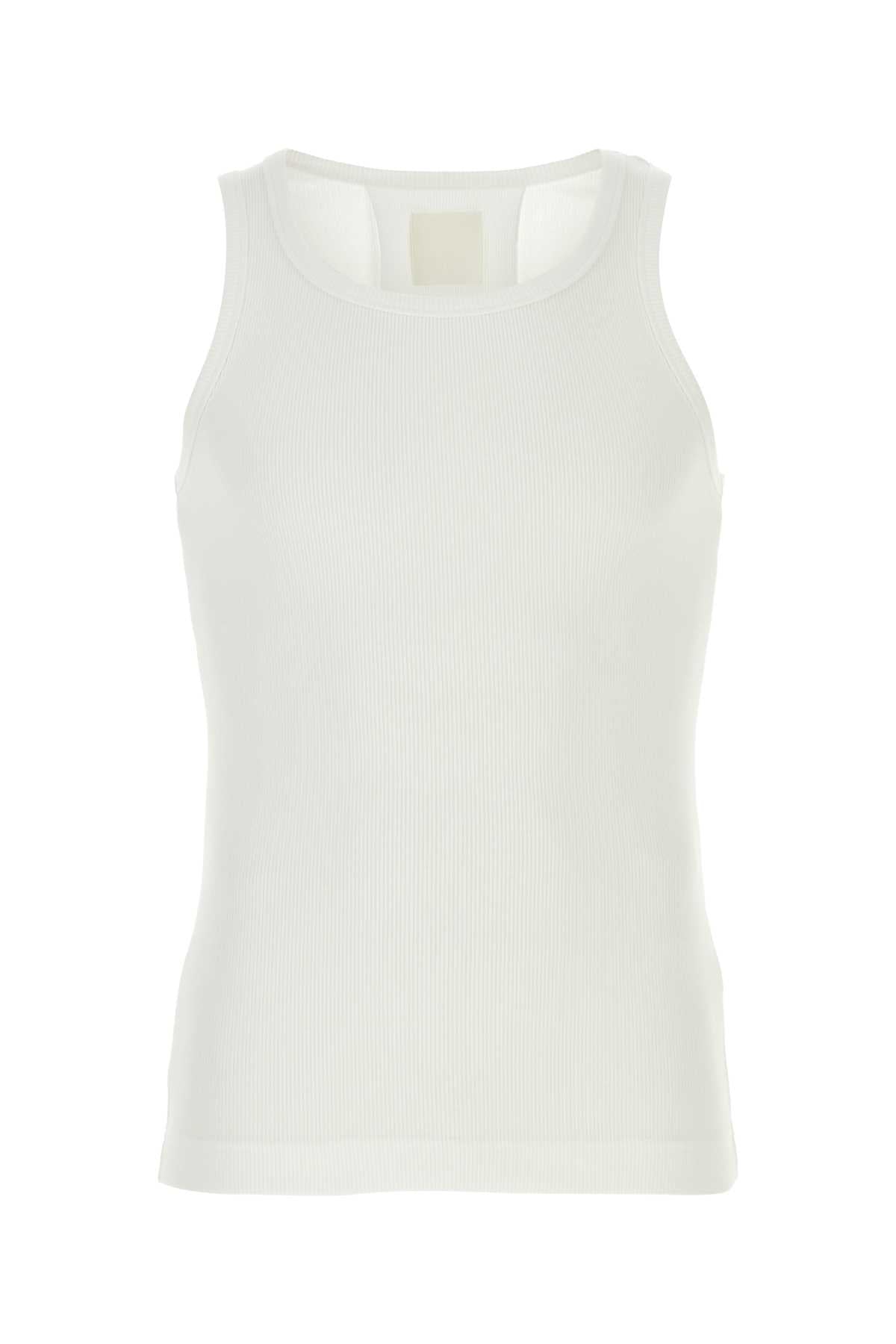 White Exterior: Cotton Elastane T-shirt