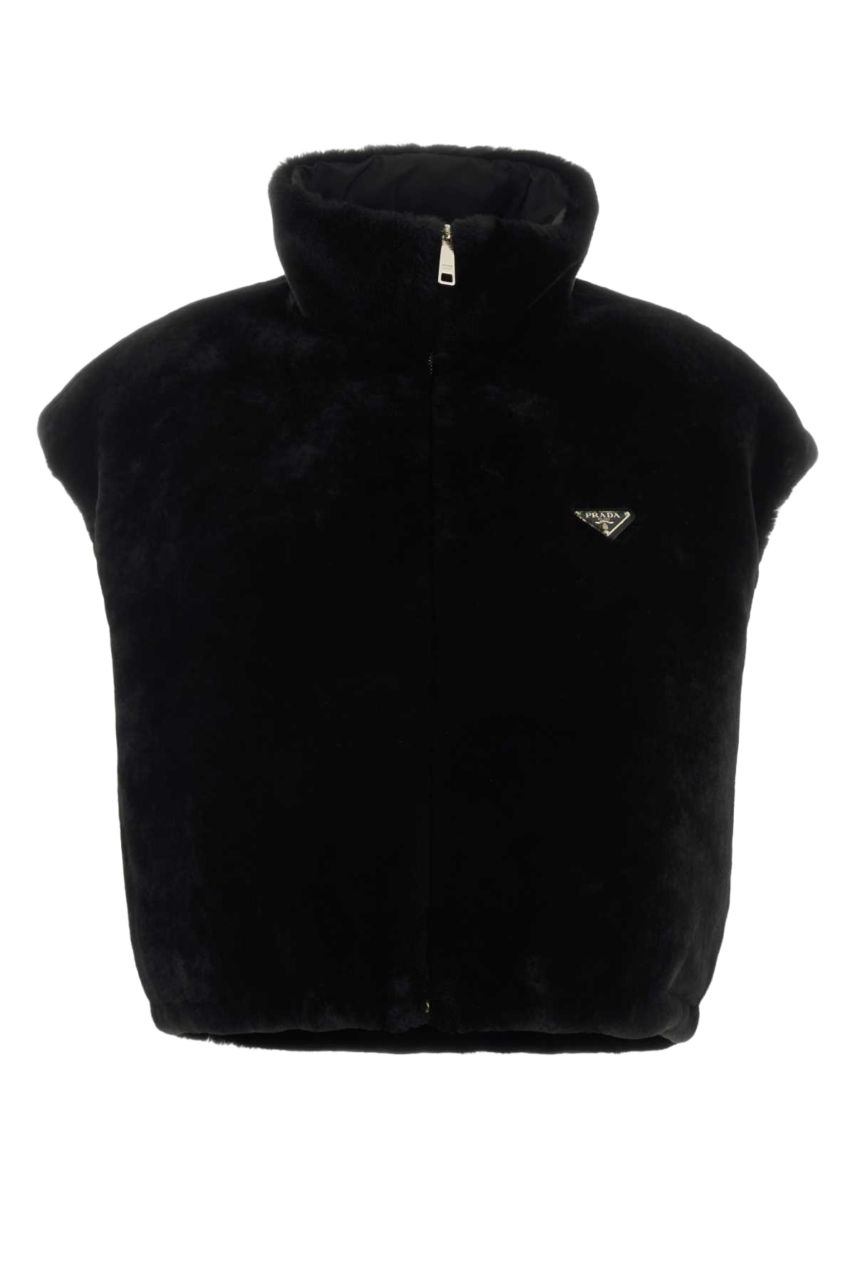 Black Reversible Fur Nero Exterior: Lining: Nylon Pellicce