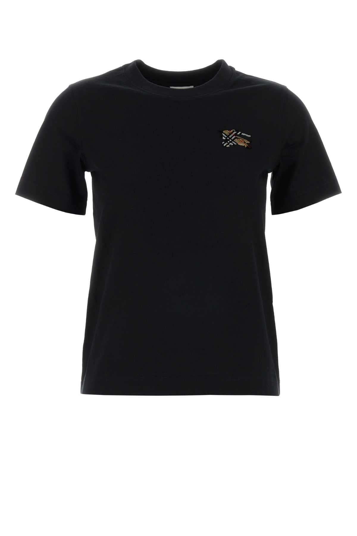 Black Cotton T-shirt