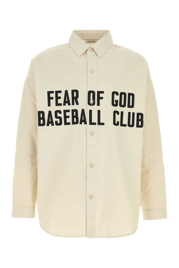 Fear Of God Shirt 100% Cotton shirt in beige