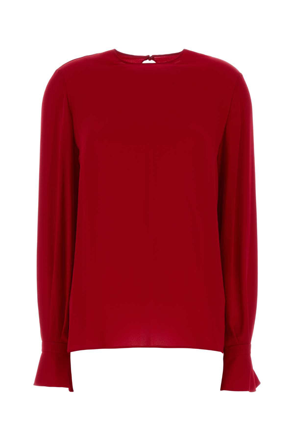 Valentino Garavani 100% Silk blouse in red