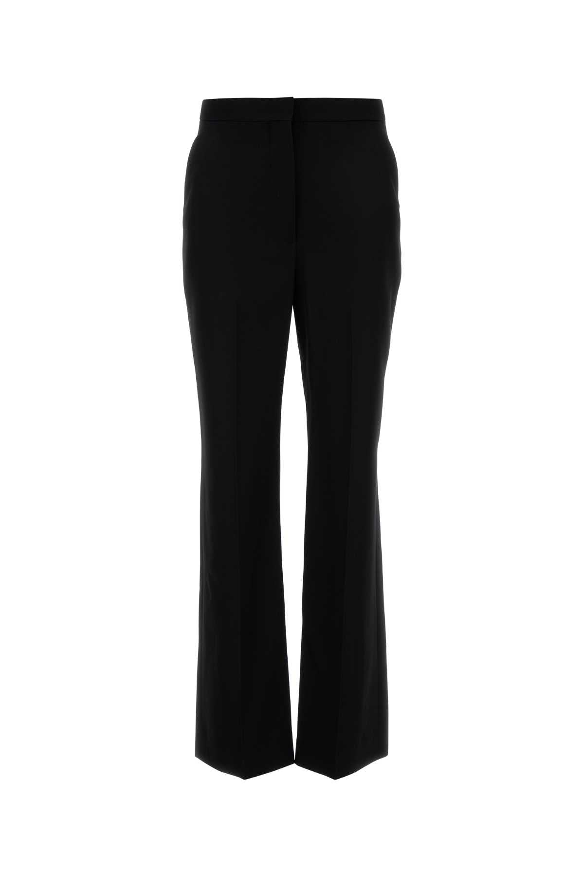 Black Wool Pant Exterior: Pantaloni