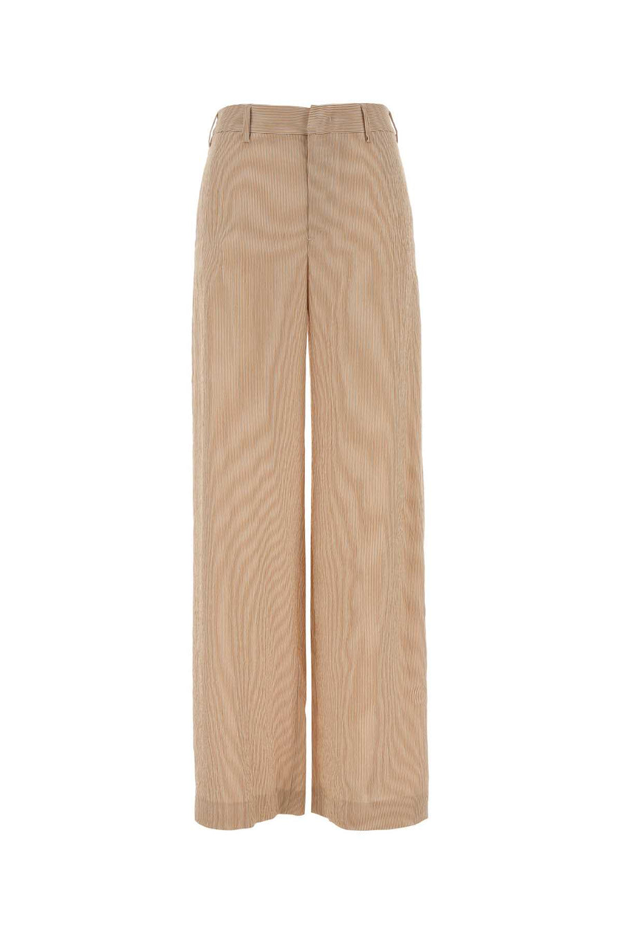 Pt Torino 85% Viscose trousers in senape