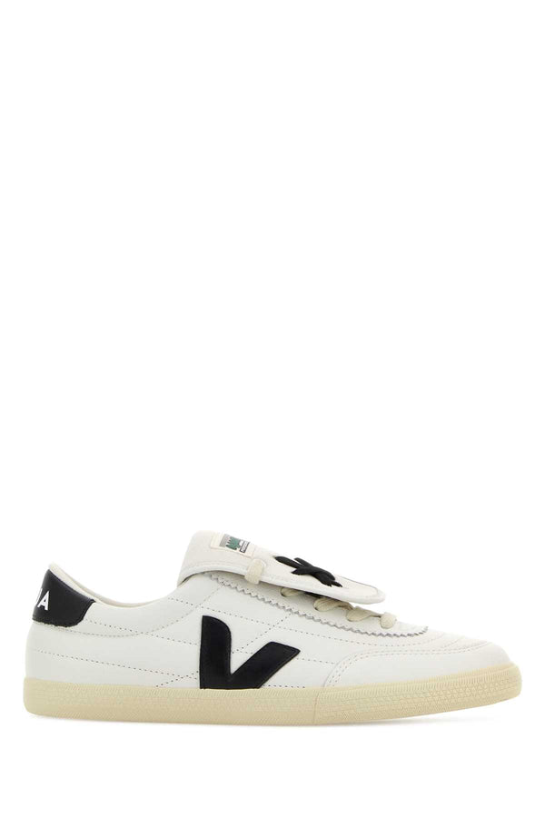 Veja X Magliano Veja Exterior: 100% Leather; Interior: 100% Fabric; Sole: Rubber sneaker in white