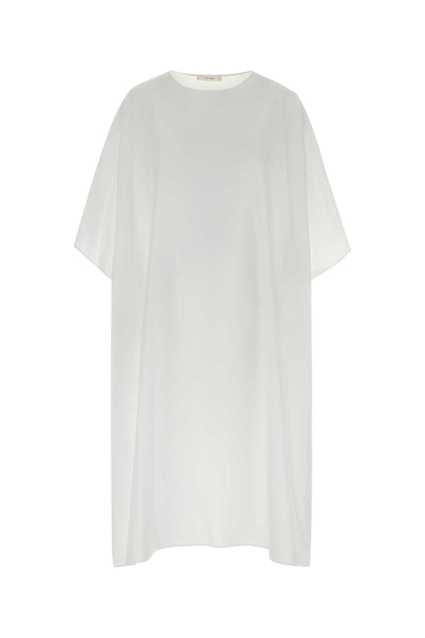 The Row Dress 100% Cotton dress in white