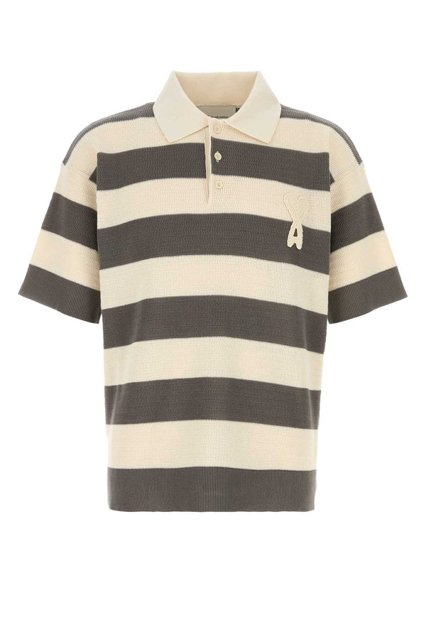 AMI Paris 100% Cotton polo in multicolor