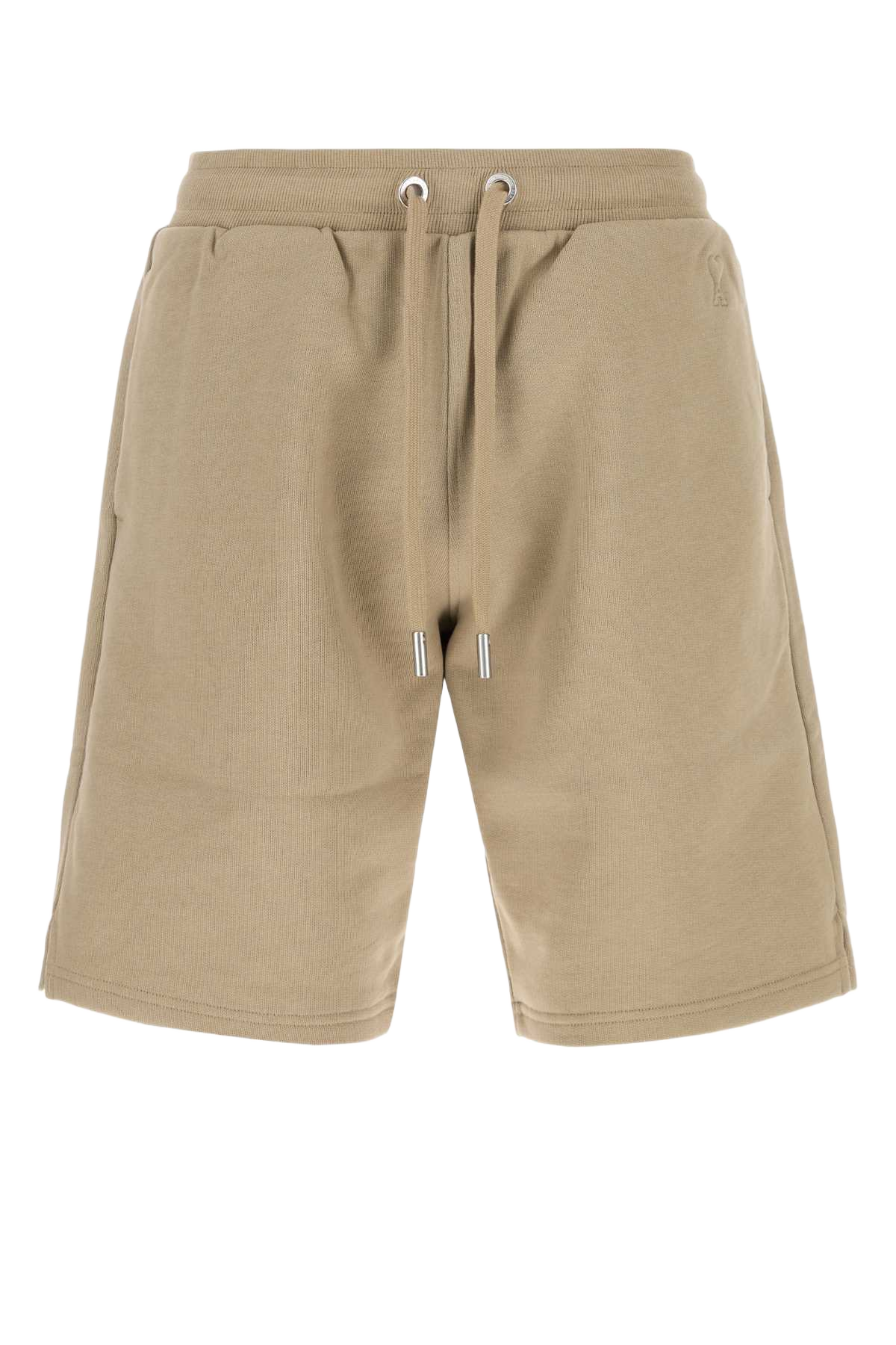 Beige Cotton Bermuda Shorts Beigetaupe Exterior