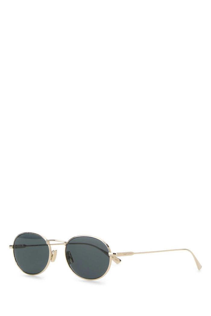 Silver Metal Sl 799 Sunglasses Lightgoldblack Exterior: Acetate Occhiali Da Sole