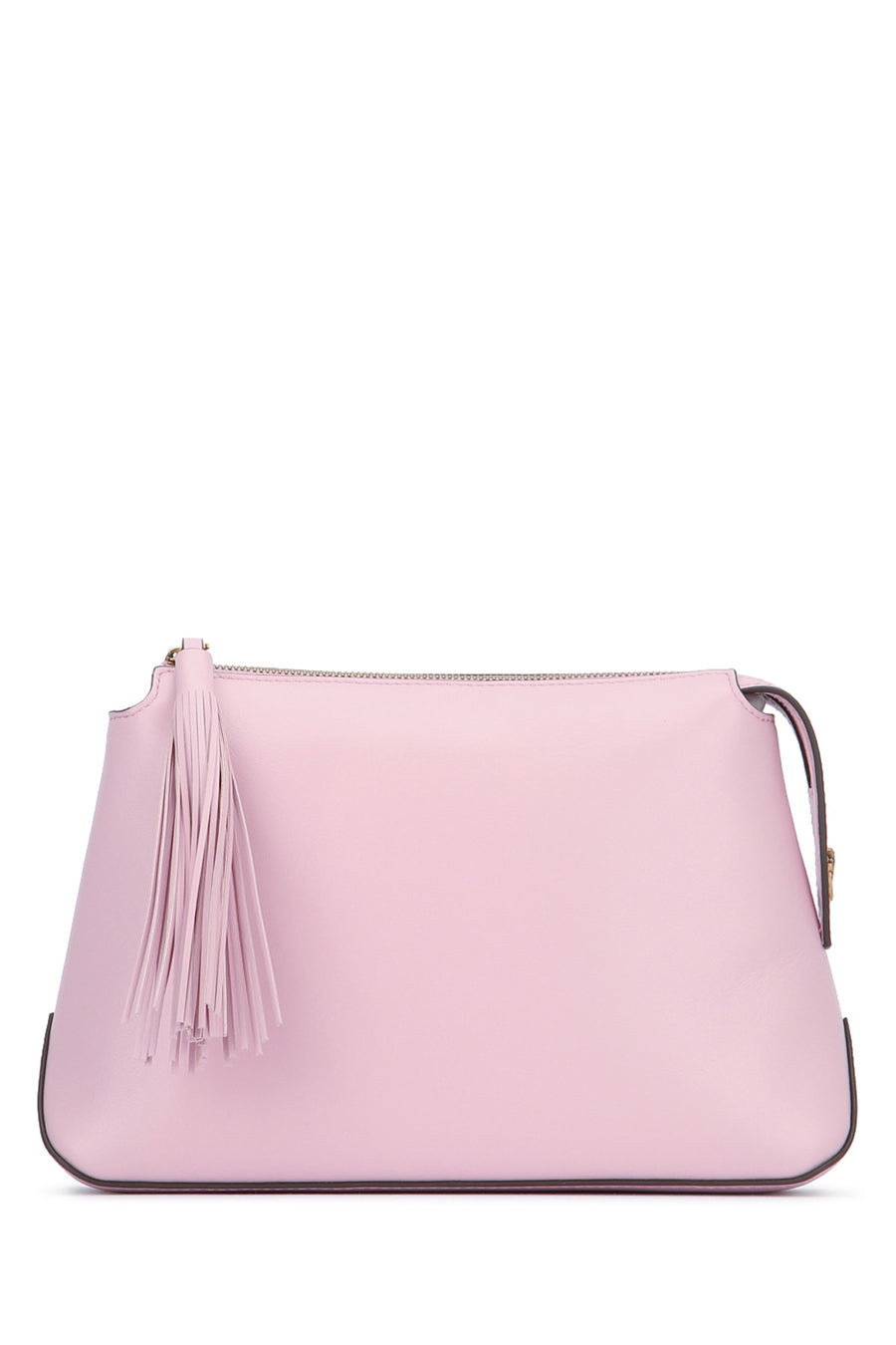 Pinko Case Leather clutch in pink