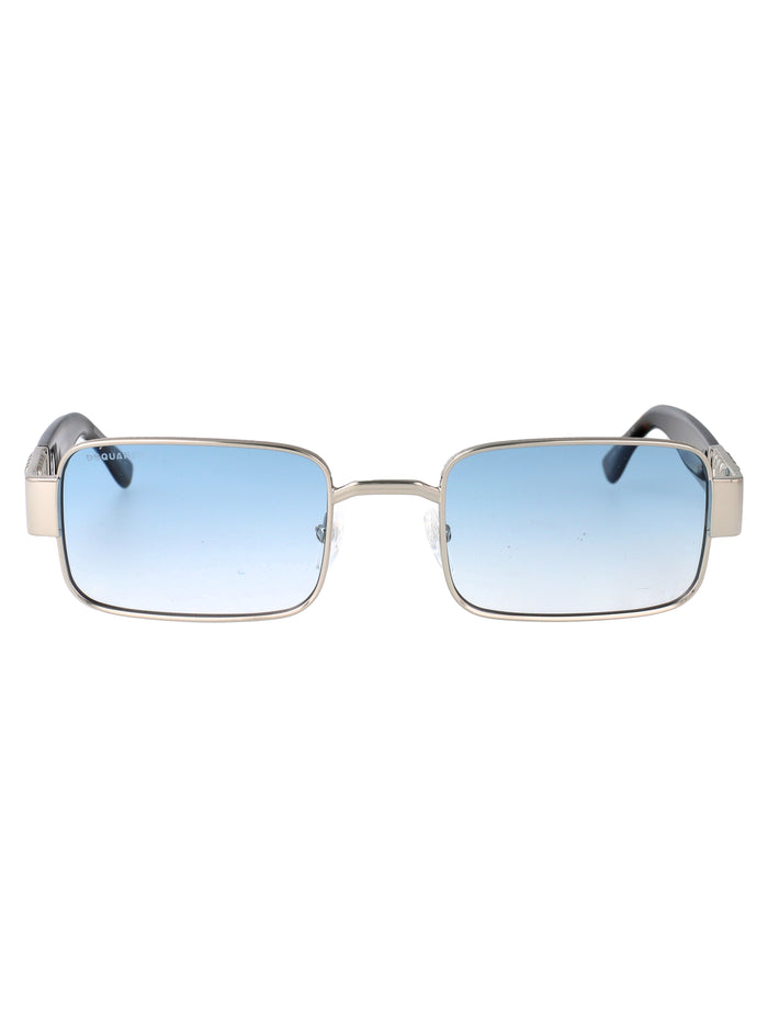 D2 0156-S Palladium Metal Sunglasses