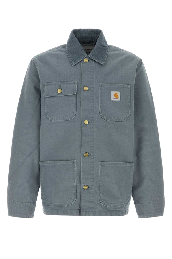 Carhartt Wip Coat 100% Organic cotton jacket in gray