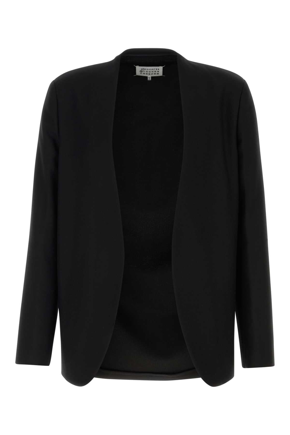 Black Exterior: Virgin Wool Giacche E Gilet