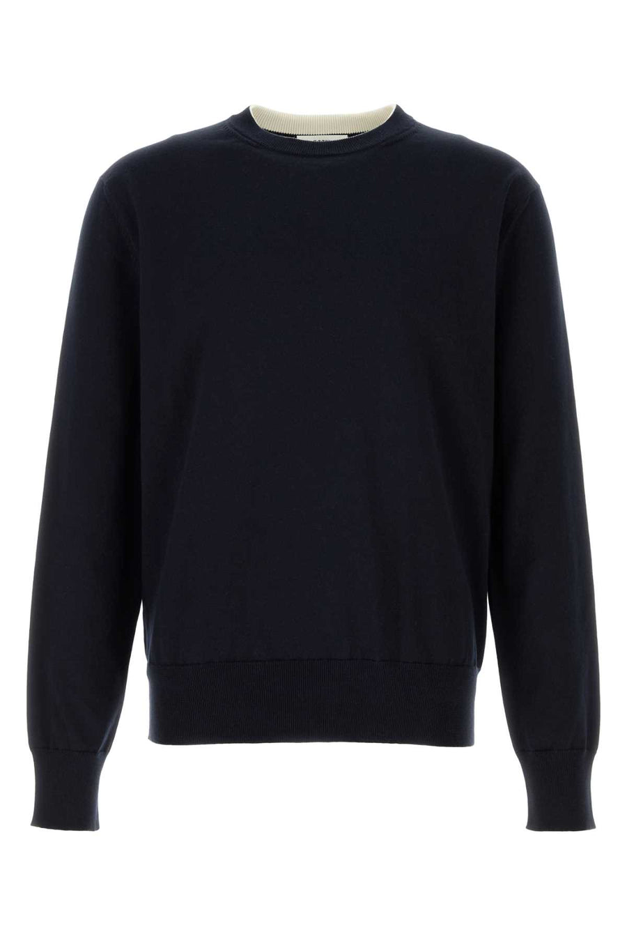 Jil Sander Jumper 100% Cotton sweater in navy