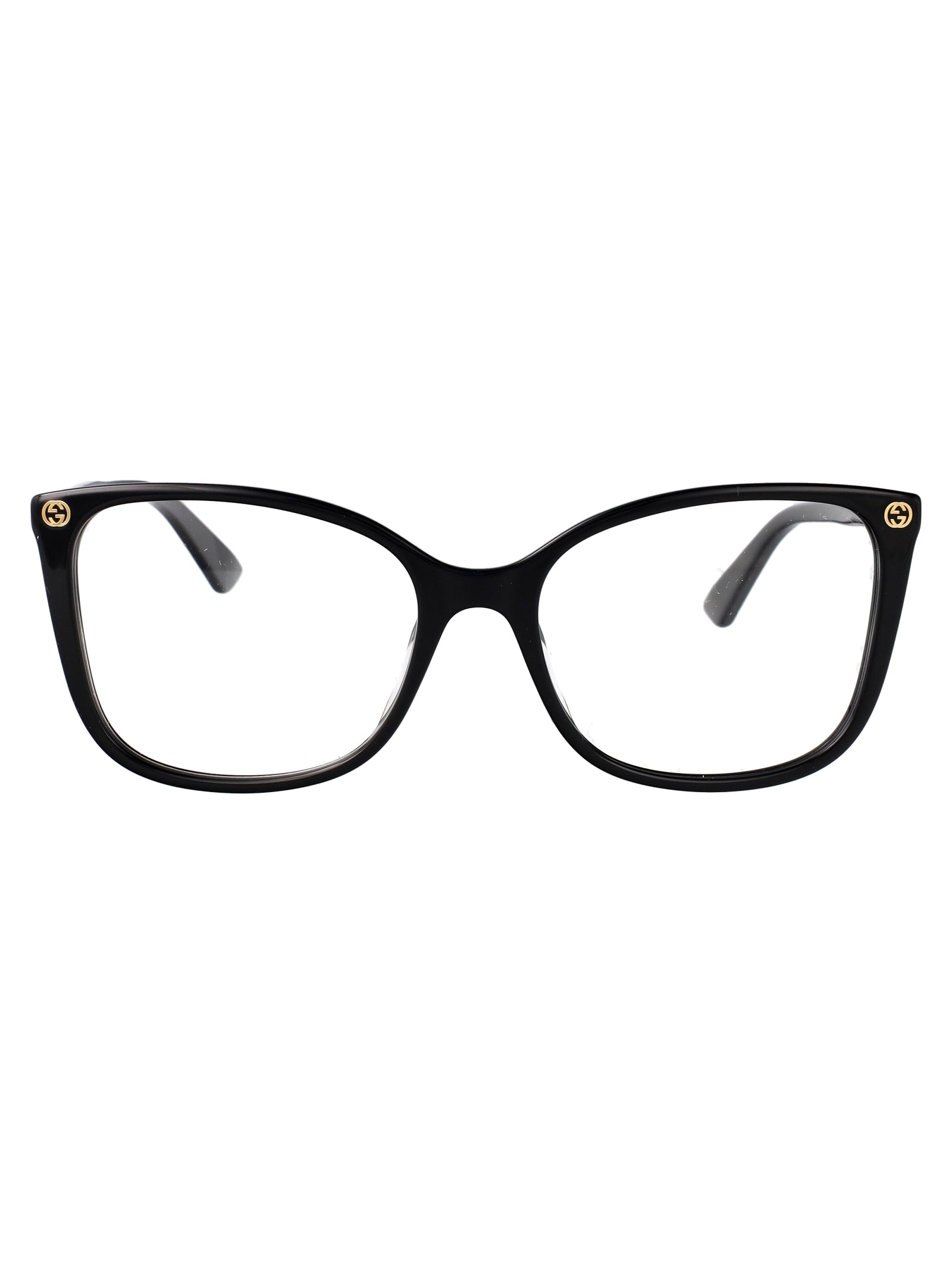 Gg0026o 001 Black-black-transparent Acetate Optical