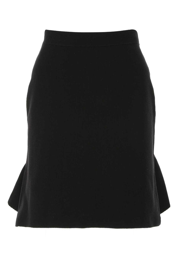Bottega Veneta 67% Wool skirt in black