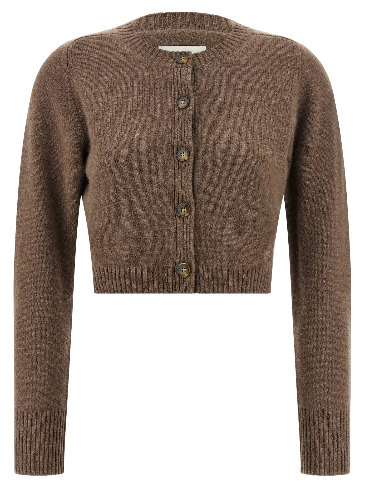Zephir Lds cardigan Brown Cashmere Sweater, Cardigans