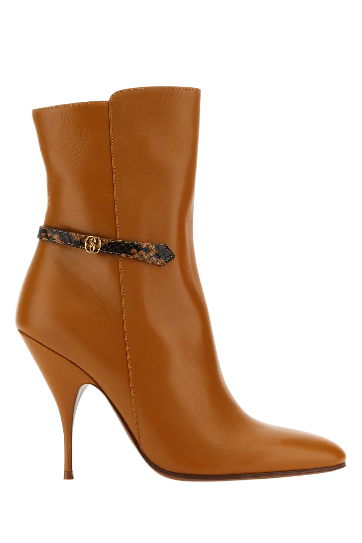 Caramel Leather Odeya Ankle Boots Deserto22 Stivali