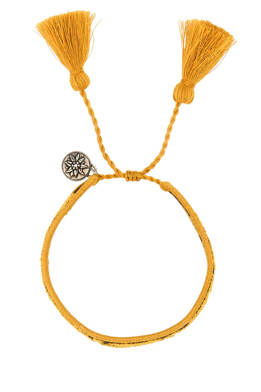 Prada Jewelry 100% Vitello (Calf Suede) bracelet in yellow