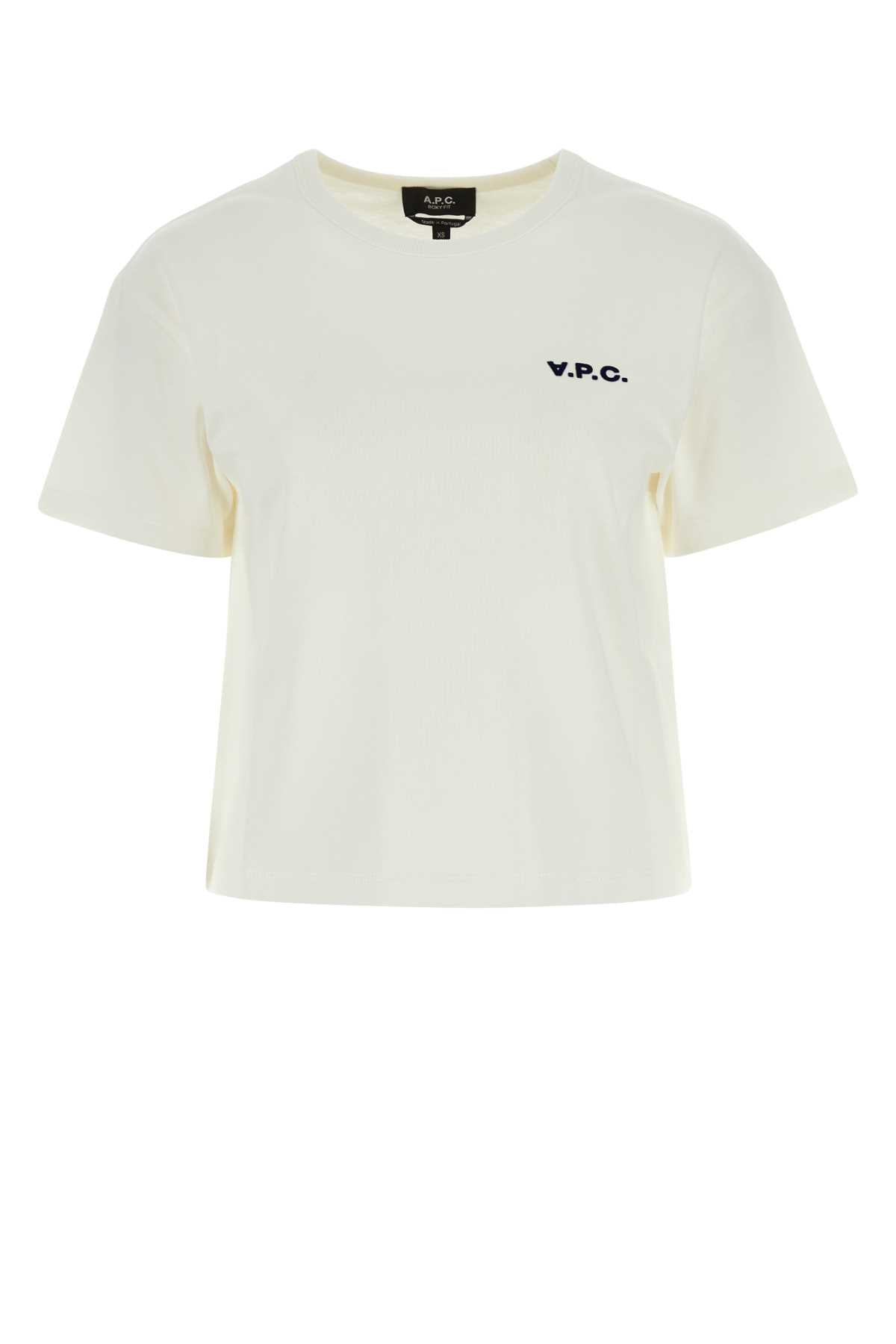 Blancdarknavy Coton Biologique T-shirt